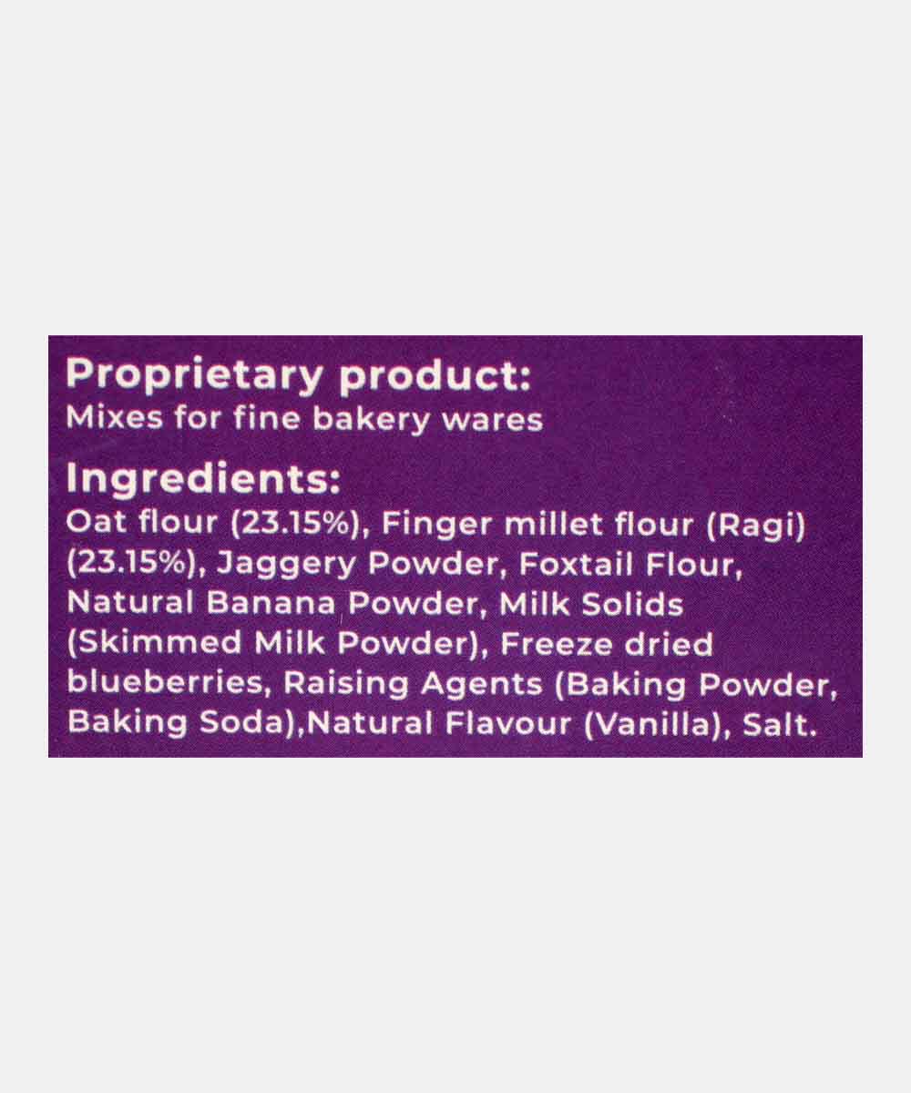 Food Strong Oats & Millet Blueberry Pancake Mix 250 Gm