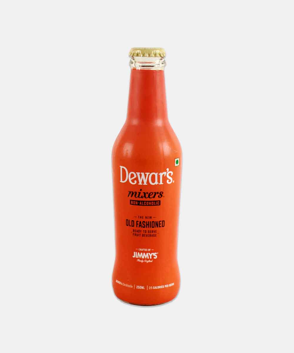 Jimmys Dewars Mixers Non Alcoholic Old Fashioned Drink 250 Ml