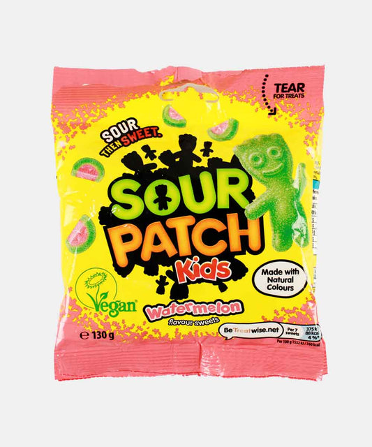 Sour Then Sweet Sour Patch Kids Watermelon Flavour 130 Gm