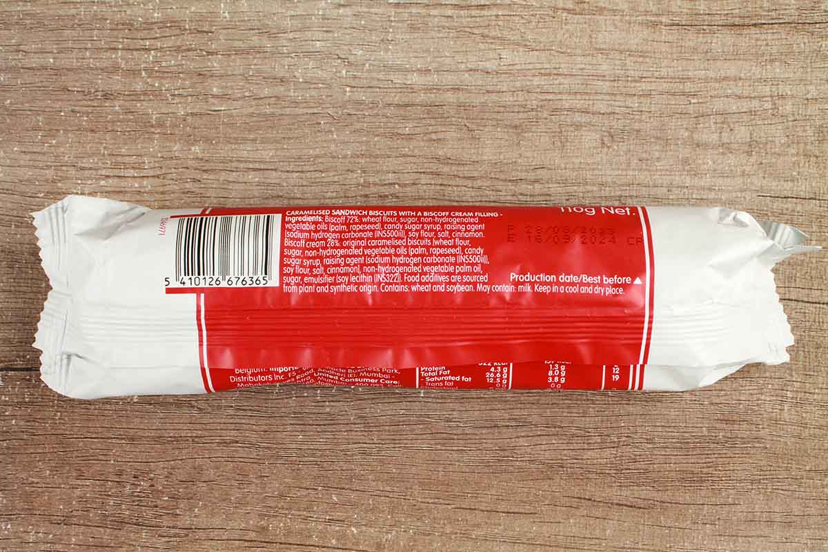 Lotus Biscoff Cream Biscuit 110 Gm