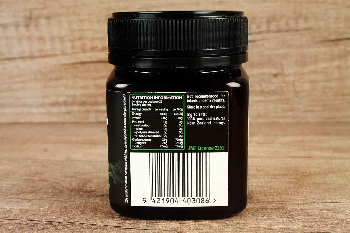 Onuku Manuka Honey Umf20+ Mgo830 250 Gm