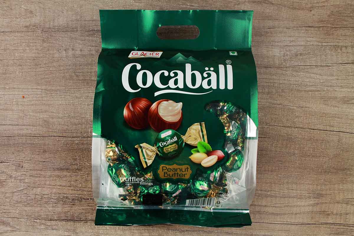 Glacier Cocaball Peanut Butter Truffles Milk Chocolates With Smooth Fillings 500 Gm