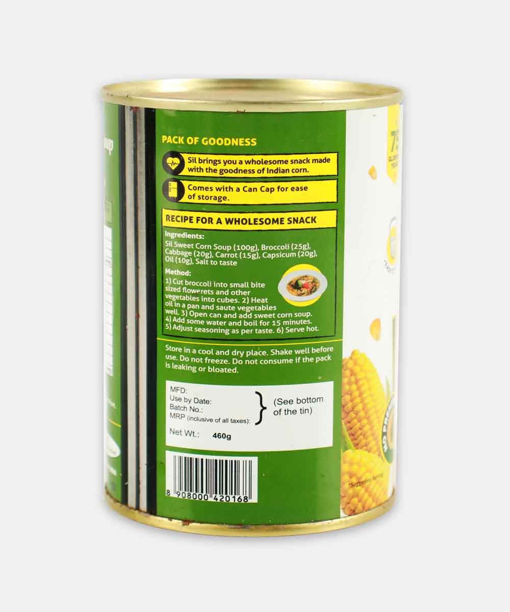 Sil Sweet Corn Cream Soup 460 Gm
