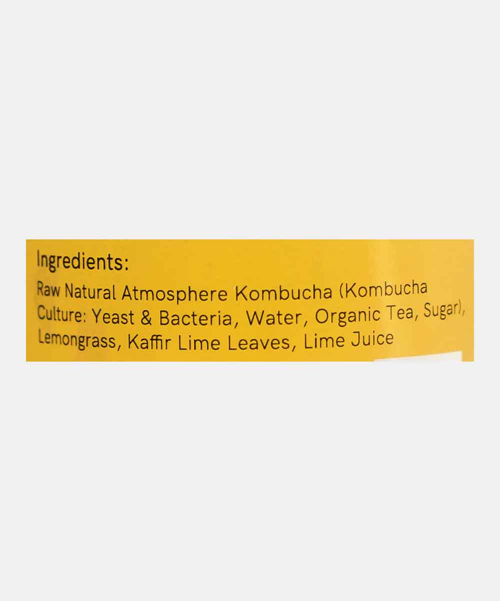 Atmosphere Sparkling Probiotic Lime Kombucha 210 Ml