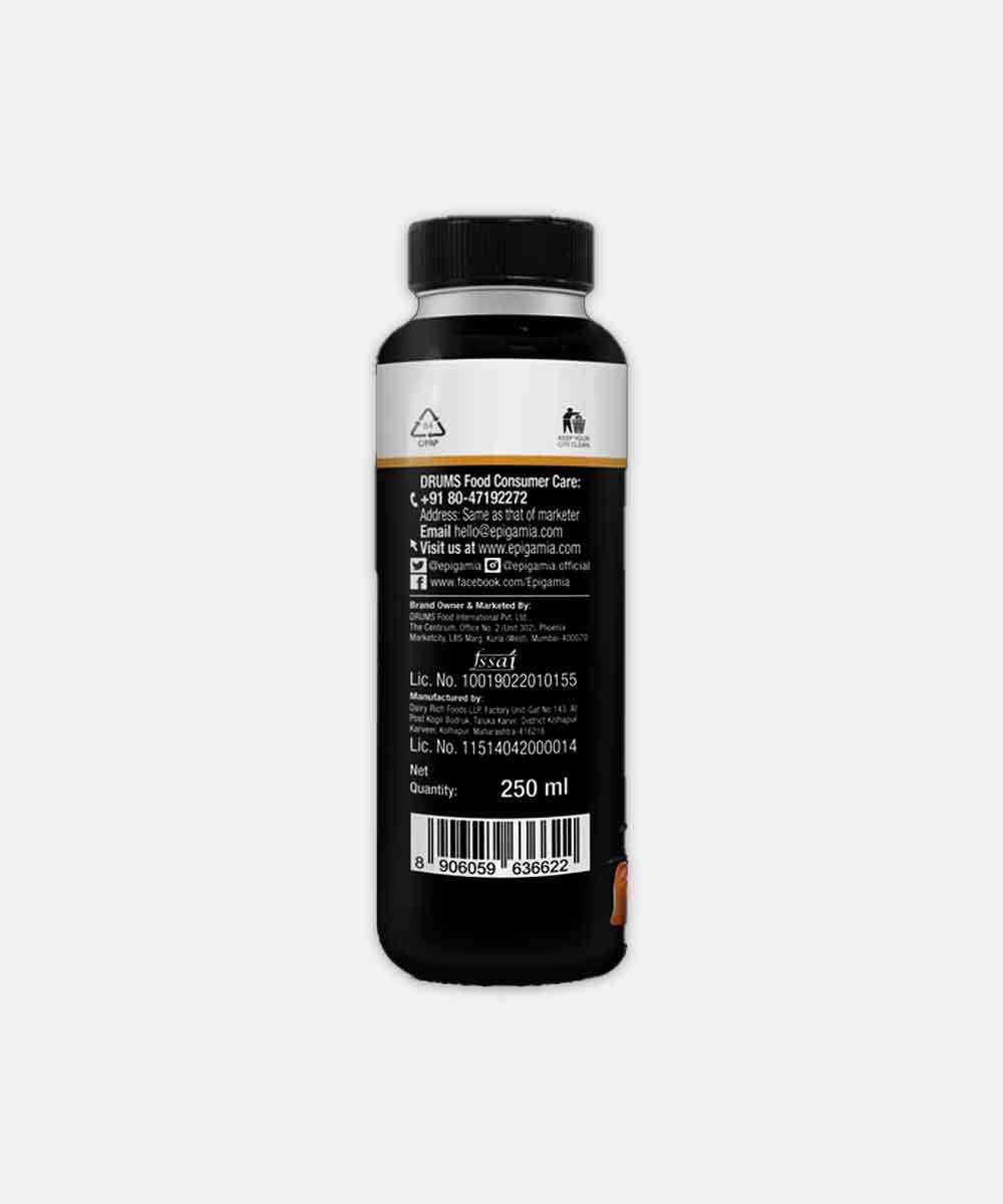 Epigamia 25G Protein 0 Added Sugar Vanilla Caramel Milkshak 250 Ml
