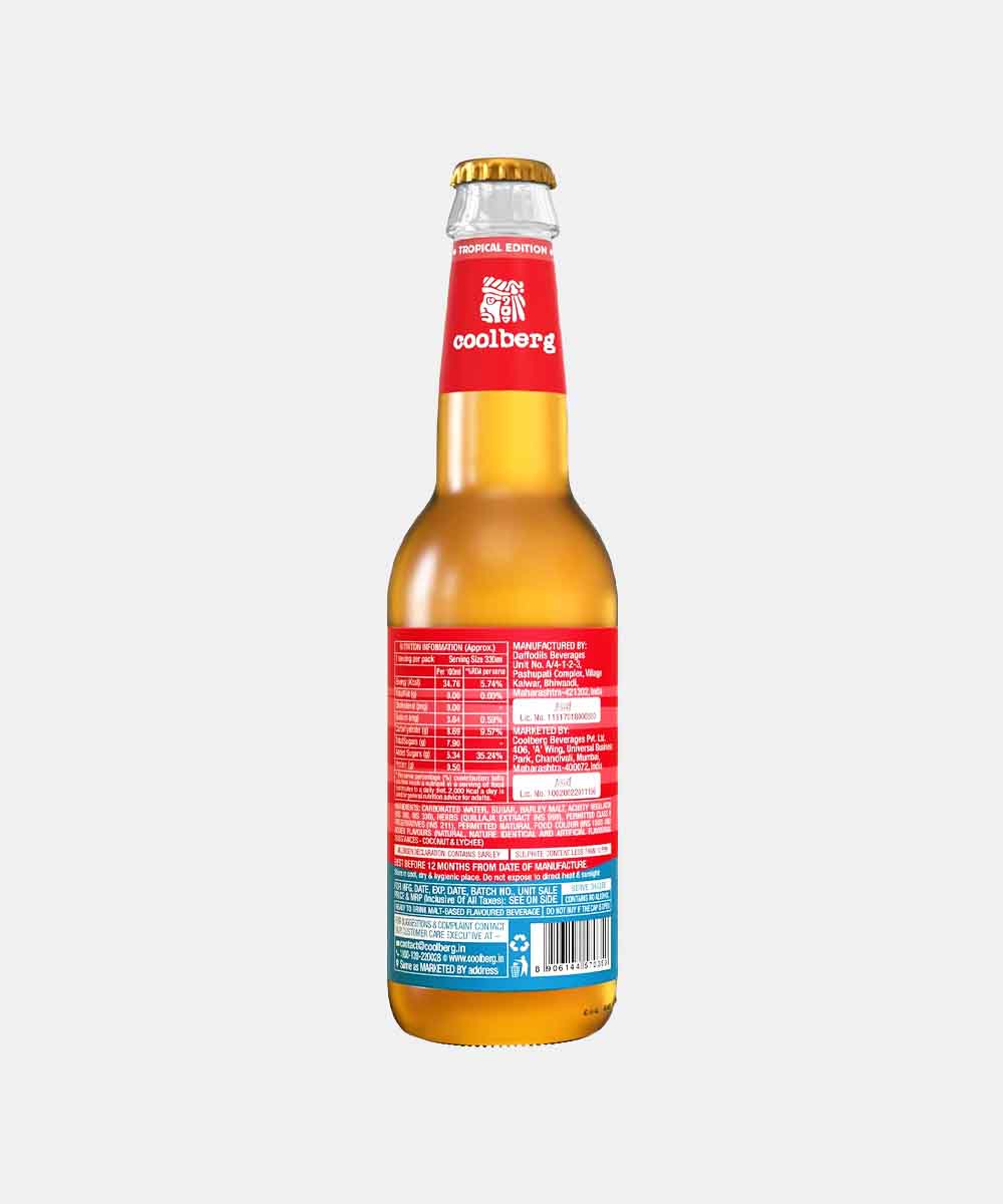 Coolberg Hawaii Non Alcoholic Beer 330 Ml