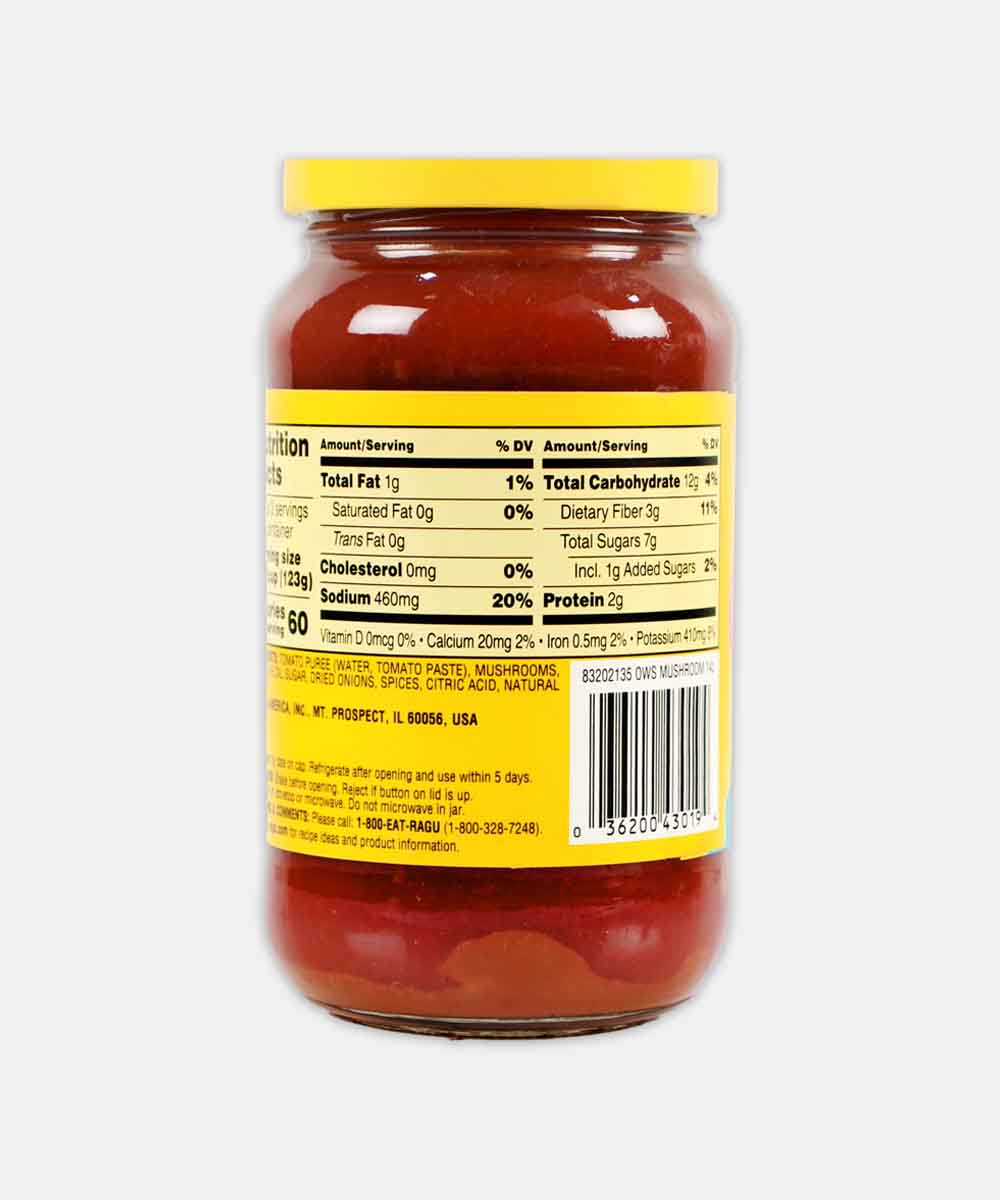 Ragu Old World Style With Olive Oil Mushroom Sauce 396 Gm
