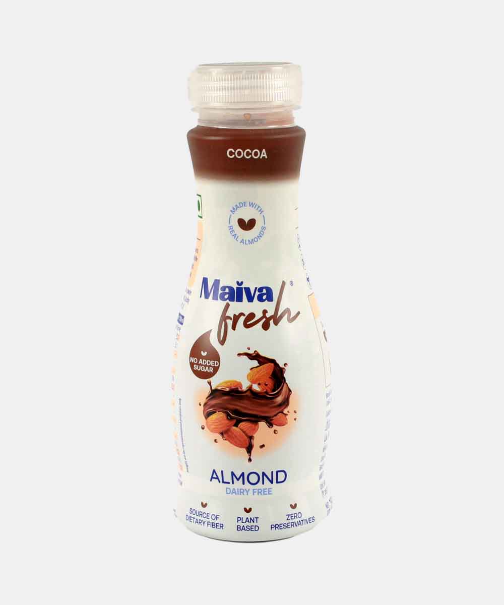 Maiva Sugar Free Cocoa Dairy Free Almond Milk 250 Ml