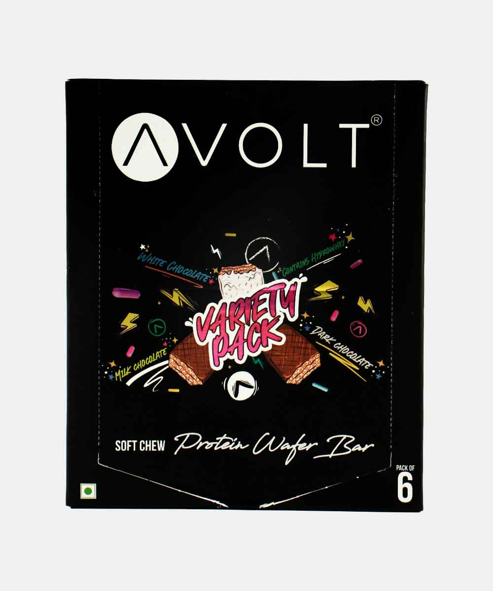Avolt Variety Pack Protein Wafer Bar 6 Pc 300 Gm