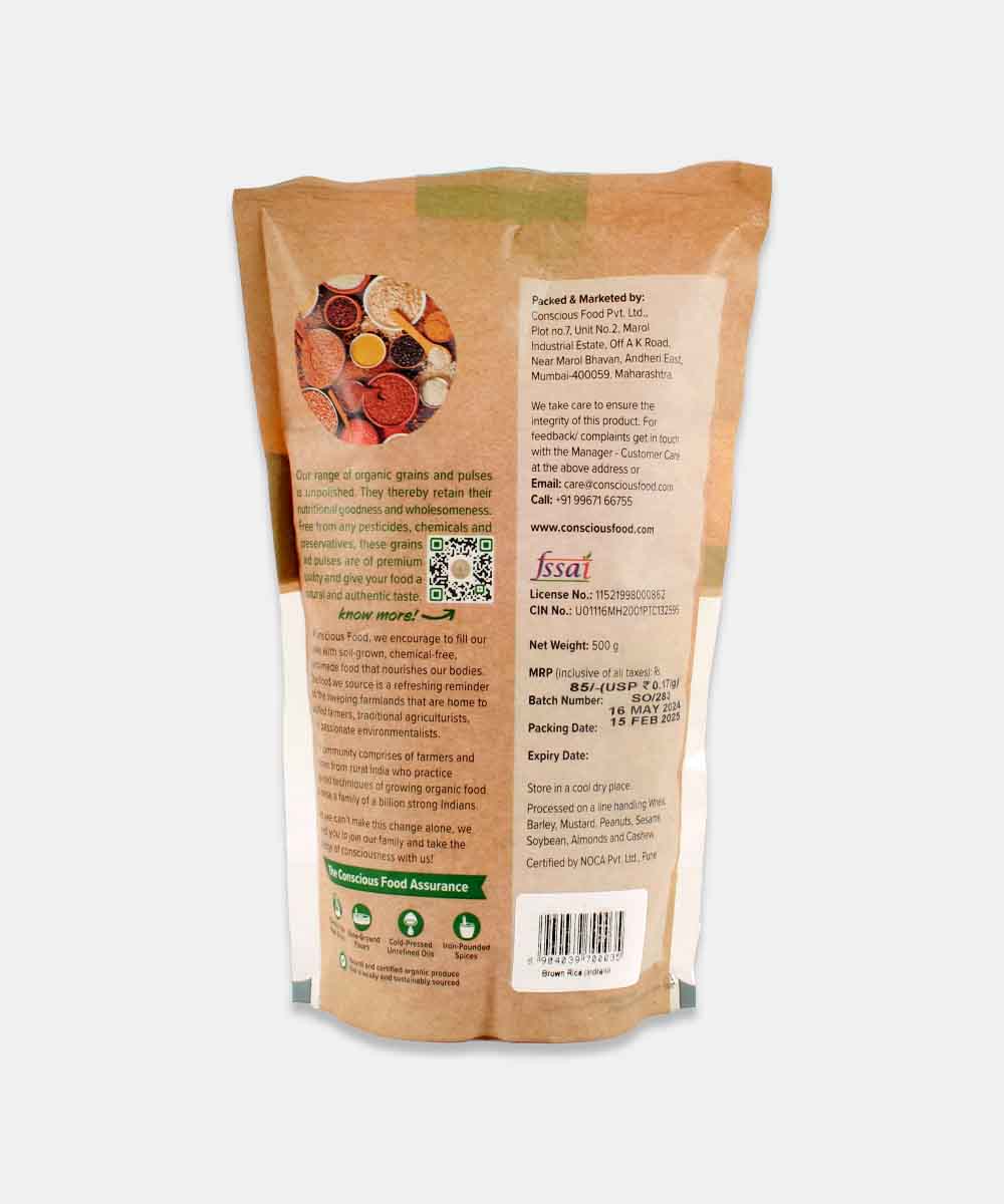 Conscious Food Brown Rice Indrani 500Gm