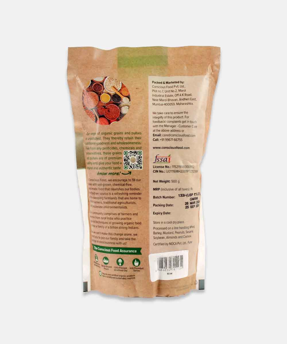 Conscious Food Natural Foxtail Millet 500 Gm