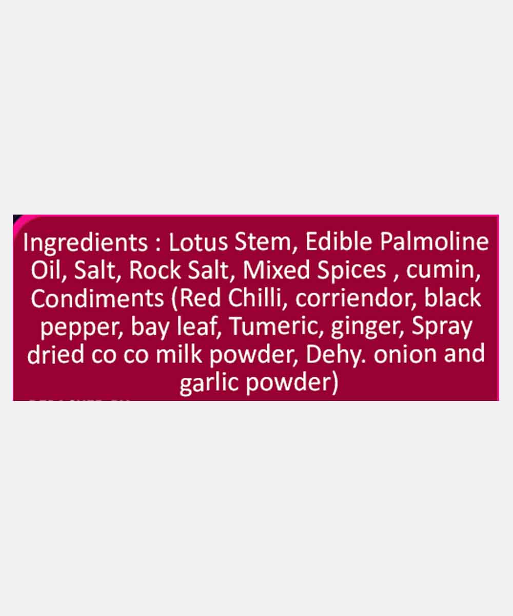 Stem Lotus Chips Thai Seasoning 100 Gm