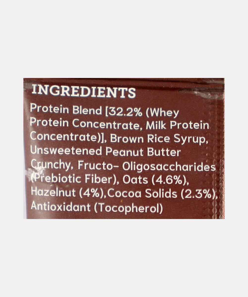 Fit Nutrition Chocolate With Hazelnut Whey Protein Bar 50 Gm