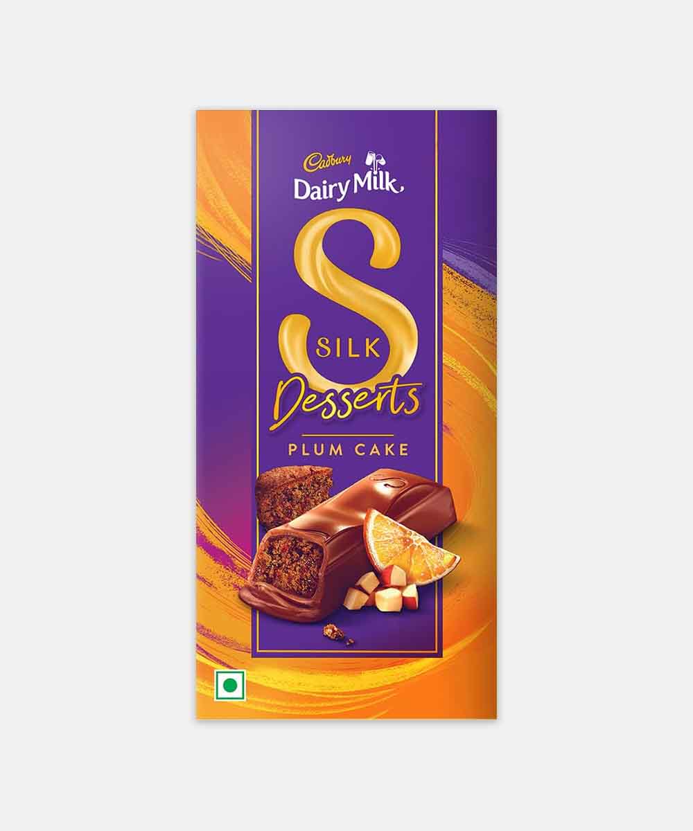 Cadbury Dairy Milk Silk Desserts Brownie Chocolate 70 Gm