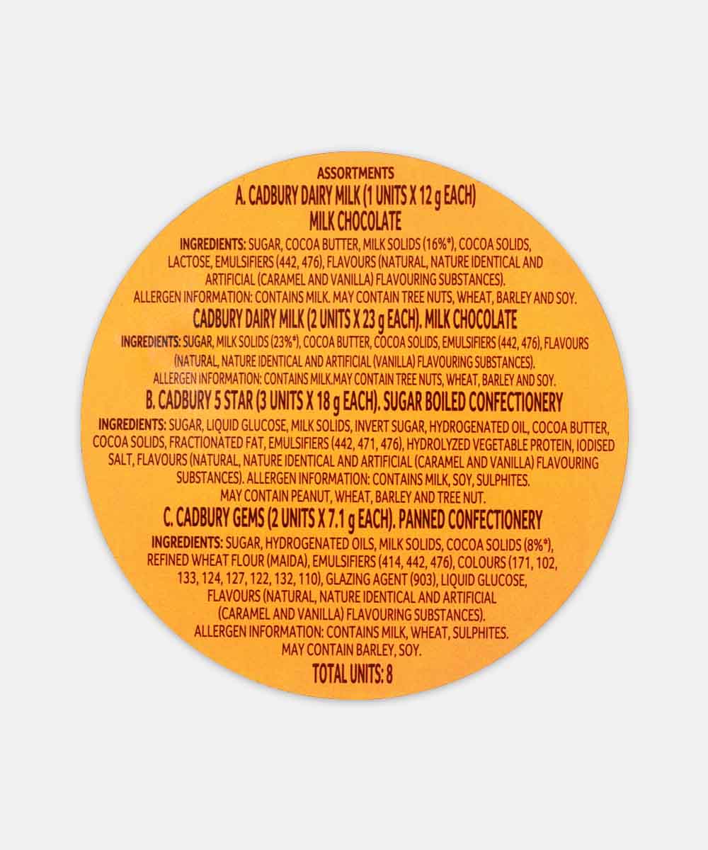 Cadbury Celebrations Chocolates 126.2 Gm