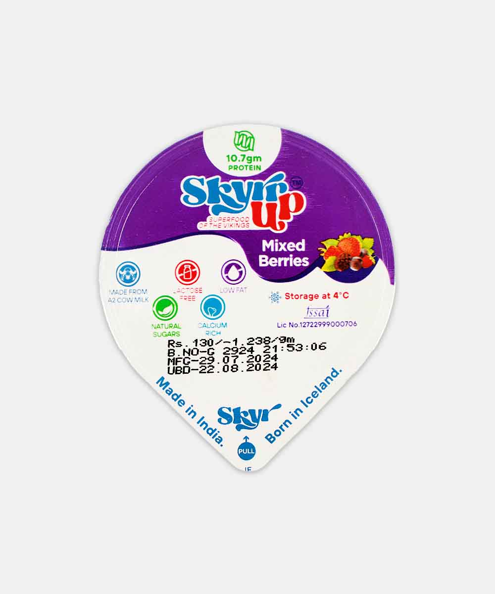 Skyr Up Mixed Berries Yogurt 105 Gm
