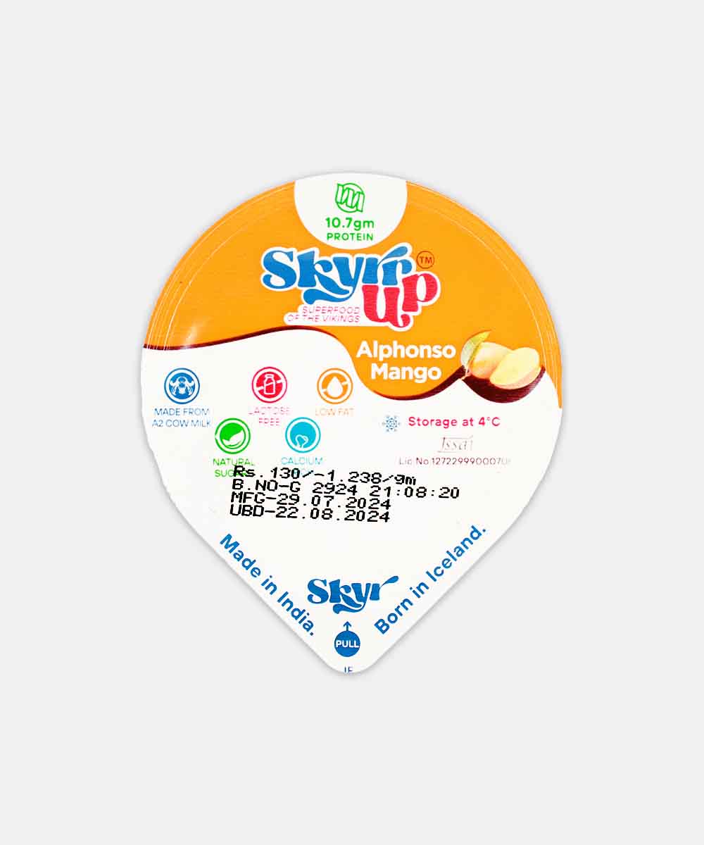 Skyr Up Alphonso Mango Yogurt 105 Gm