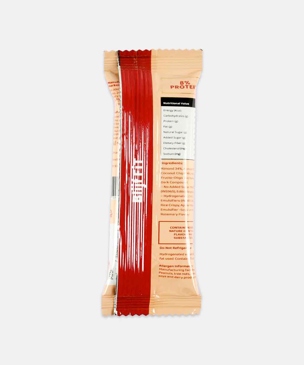 Fit Nutrition Almond Apricot & Coconut Energy Bar 35 Gm