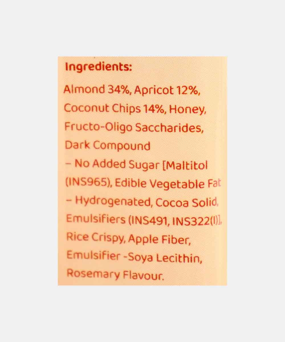 Fit Nutrition Almond Apricot & Coconut Energy Bar 35 Gm