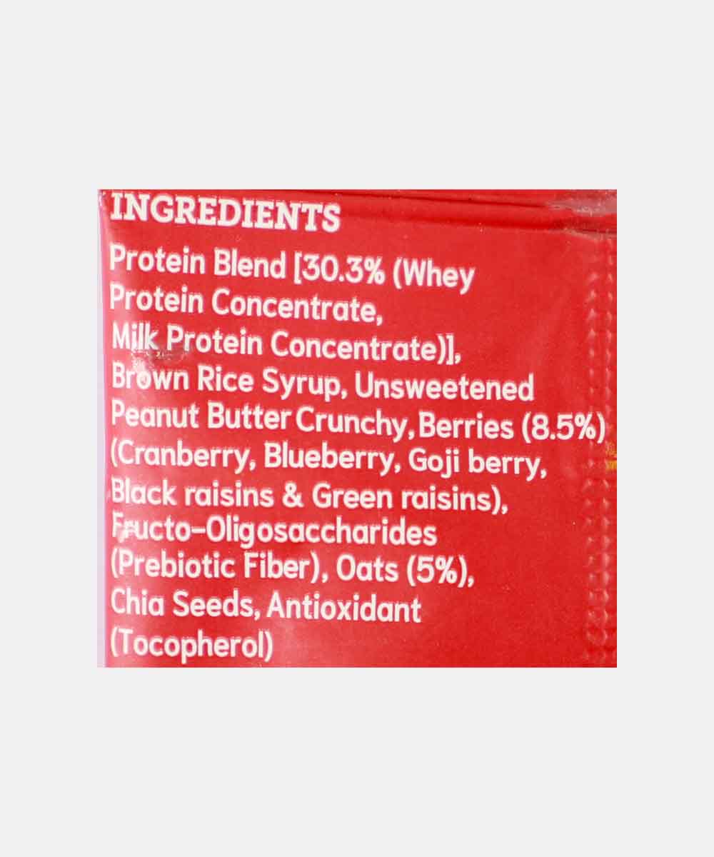 Fit Nutrition Berry Blast Whey Protein Bar 50 Gm