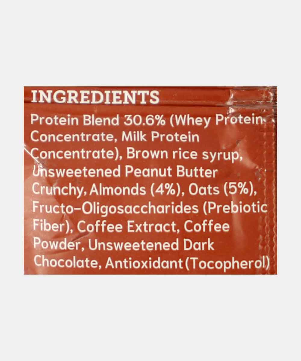 Fit Nutrition Mocha With Almond Whey Protein Bar 50 Gm