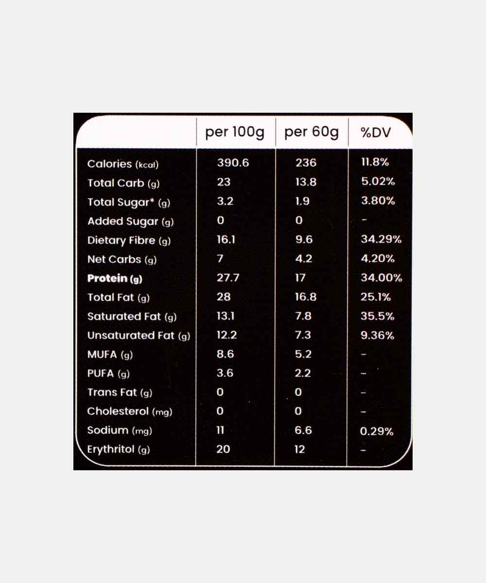 Ditch The Guilt Zero Sugar Protien Nutty Fudge 60 Gm