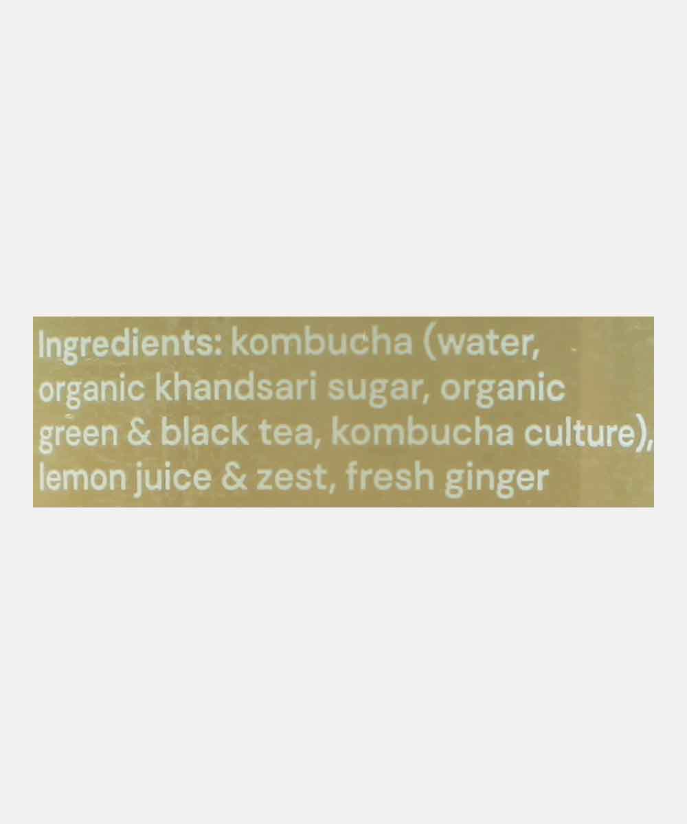 Rise Up Kombucha Lemon & Ginger 275 Ml