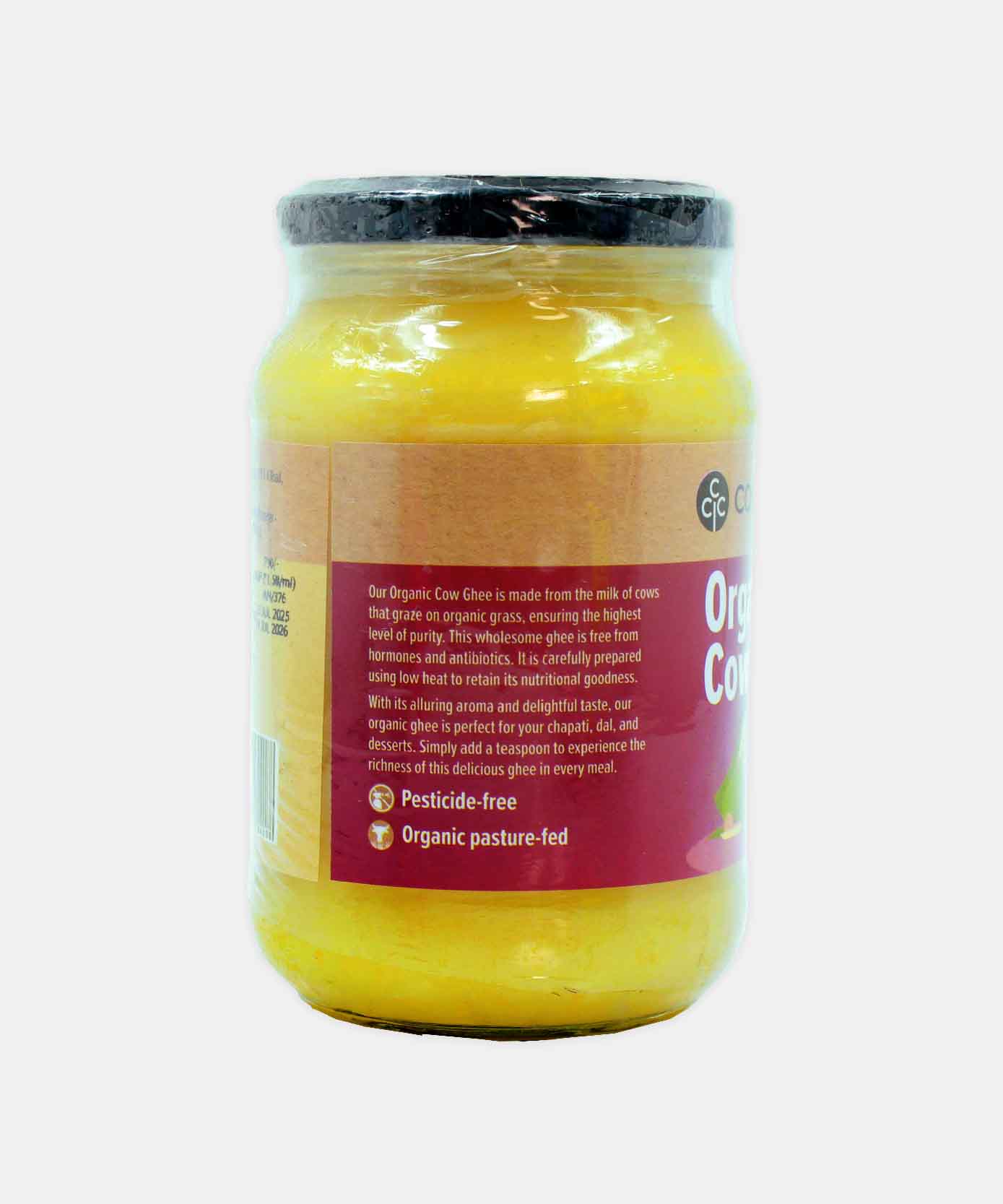 Conscious Food Organic Cow Ghee 500 Ml