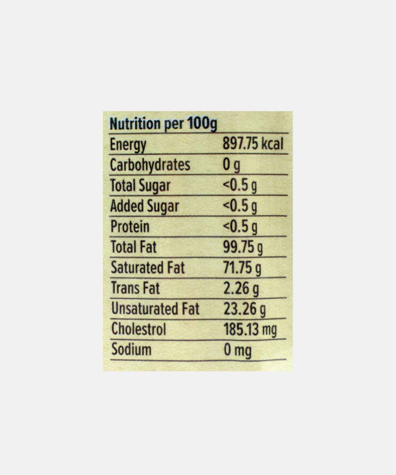 Conscious Food Organic Cow Ghee 500 Ml
