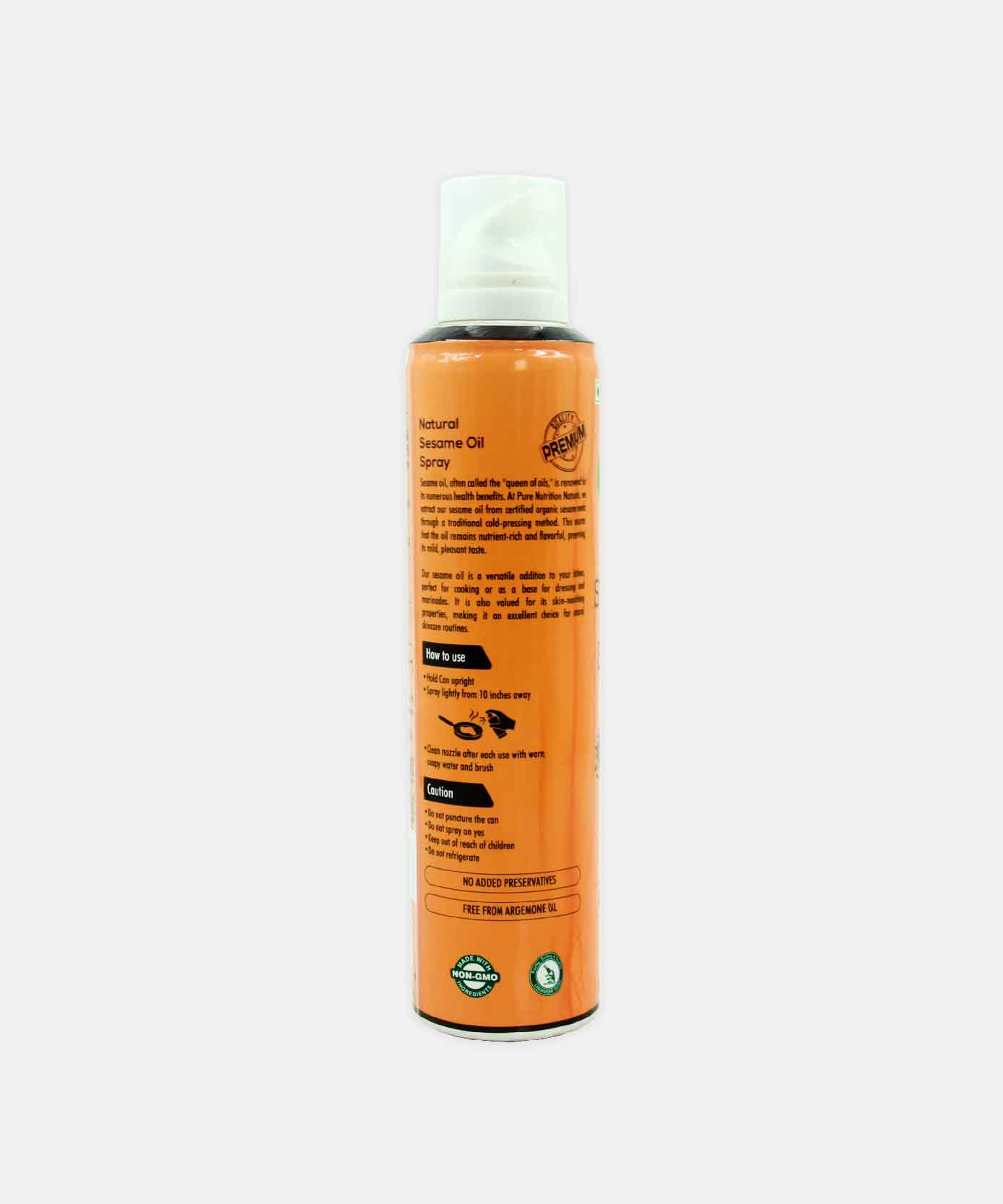 Pure Nutrition Natural Sesame Oil Spray 200 Ml