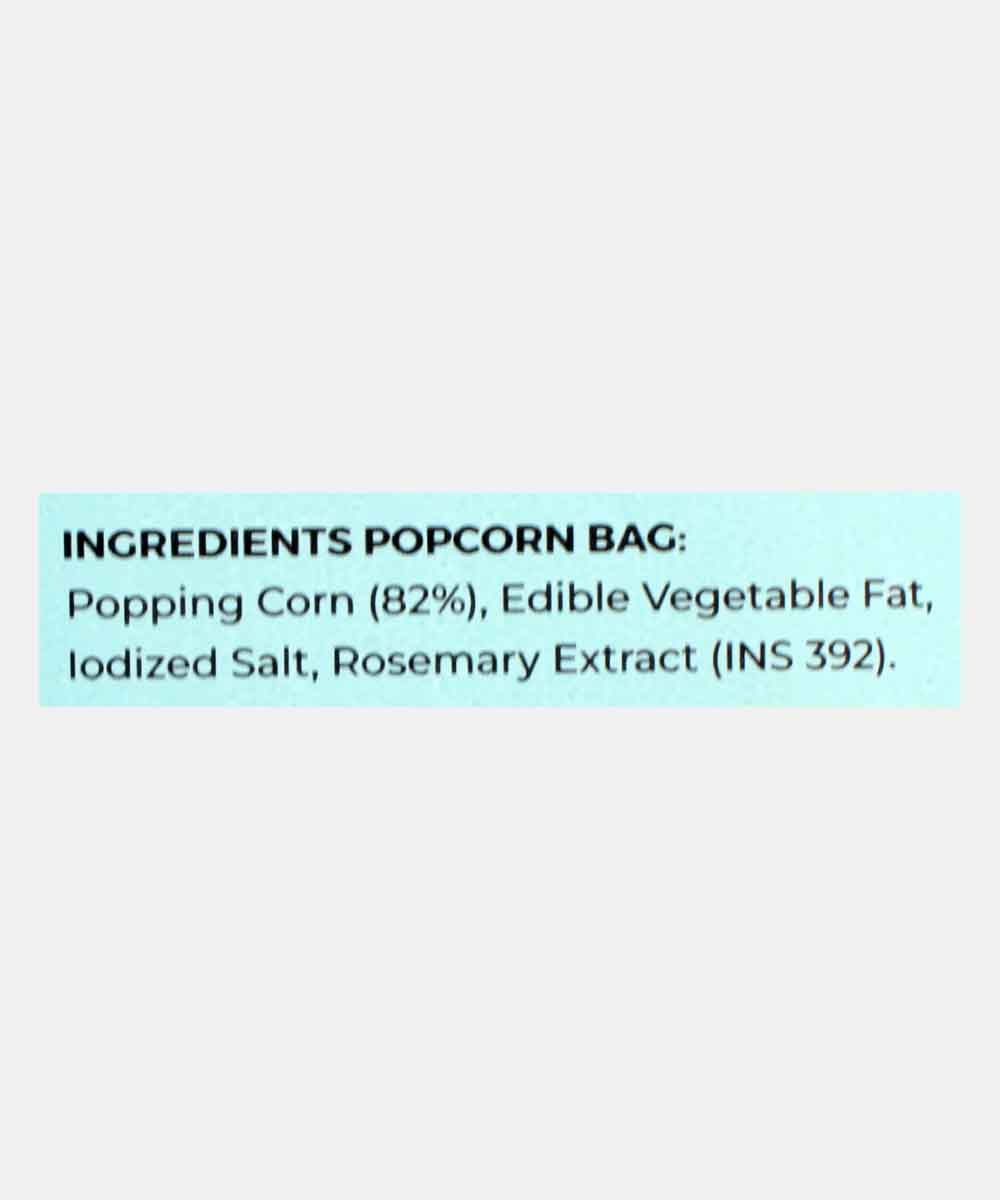 Pvr Natural Microwave Popcorn 88 Gm