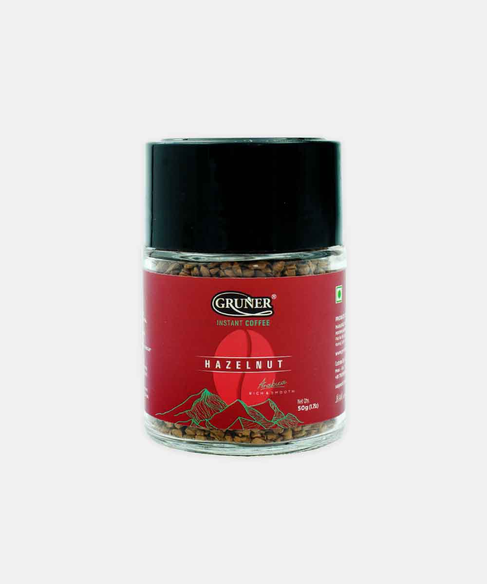 Gruner Instant Hazelnut Coffee 50 Gm