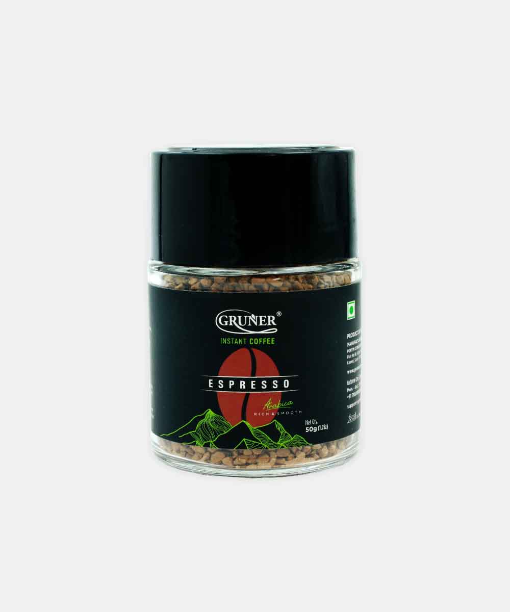 Gruner Instant Espresso Coffee 50 Gm