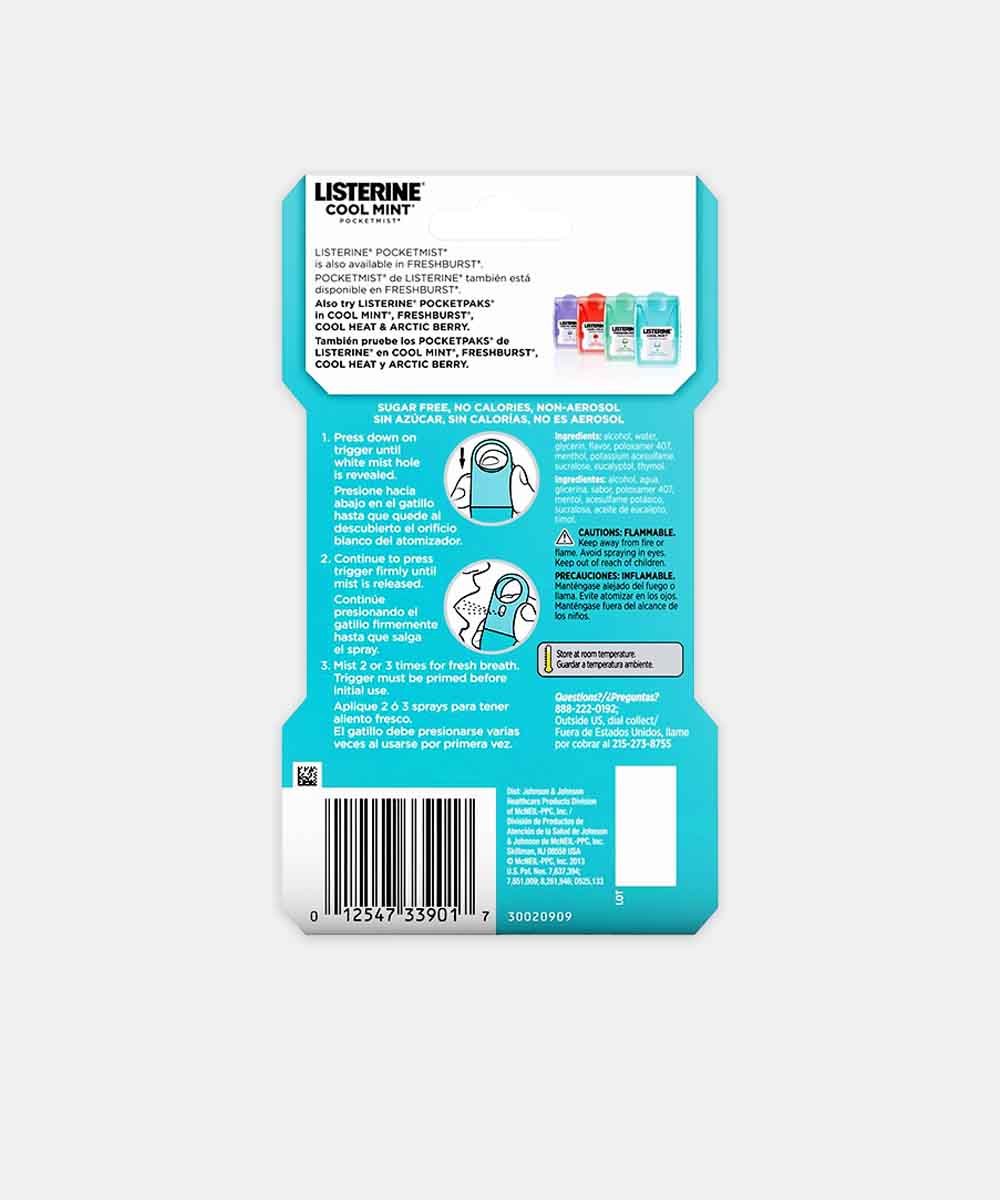 Listerine Coolmint Pocketmist 7.7 Ml