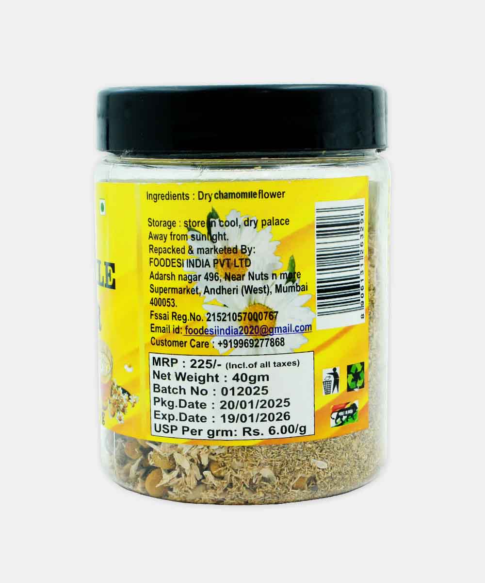 Foodesi Chamomile Flower Tea 40 Gm