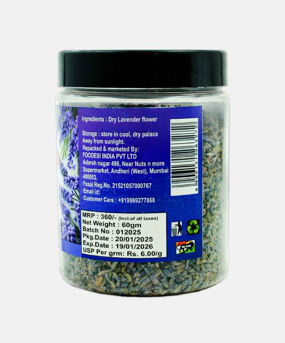 Foodesi Lavender Flower Tea 60 Gm