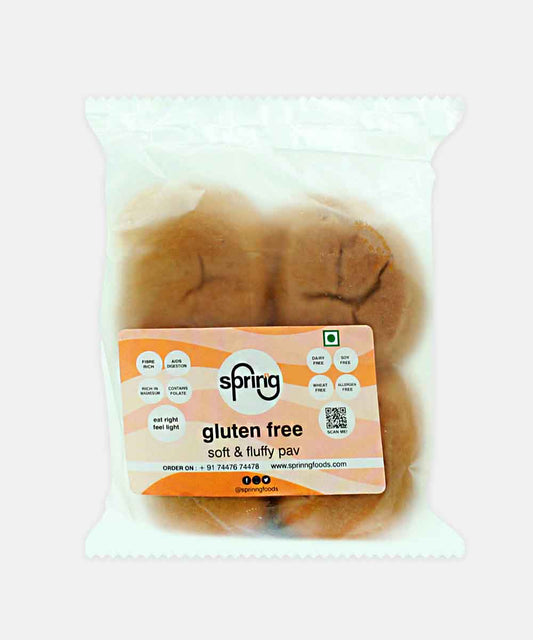 Spring Gluten Free Soft & Fluffy Pav 200 Gm