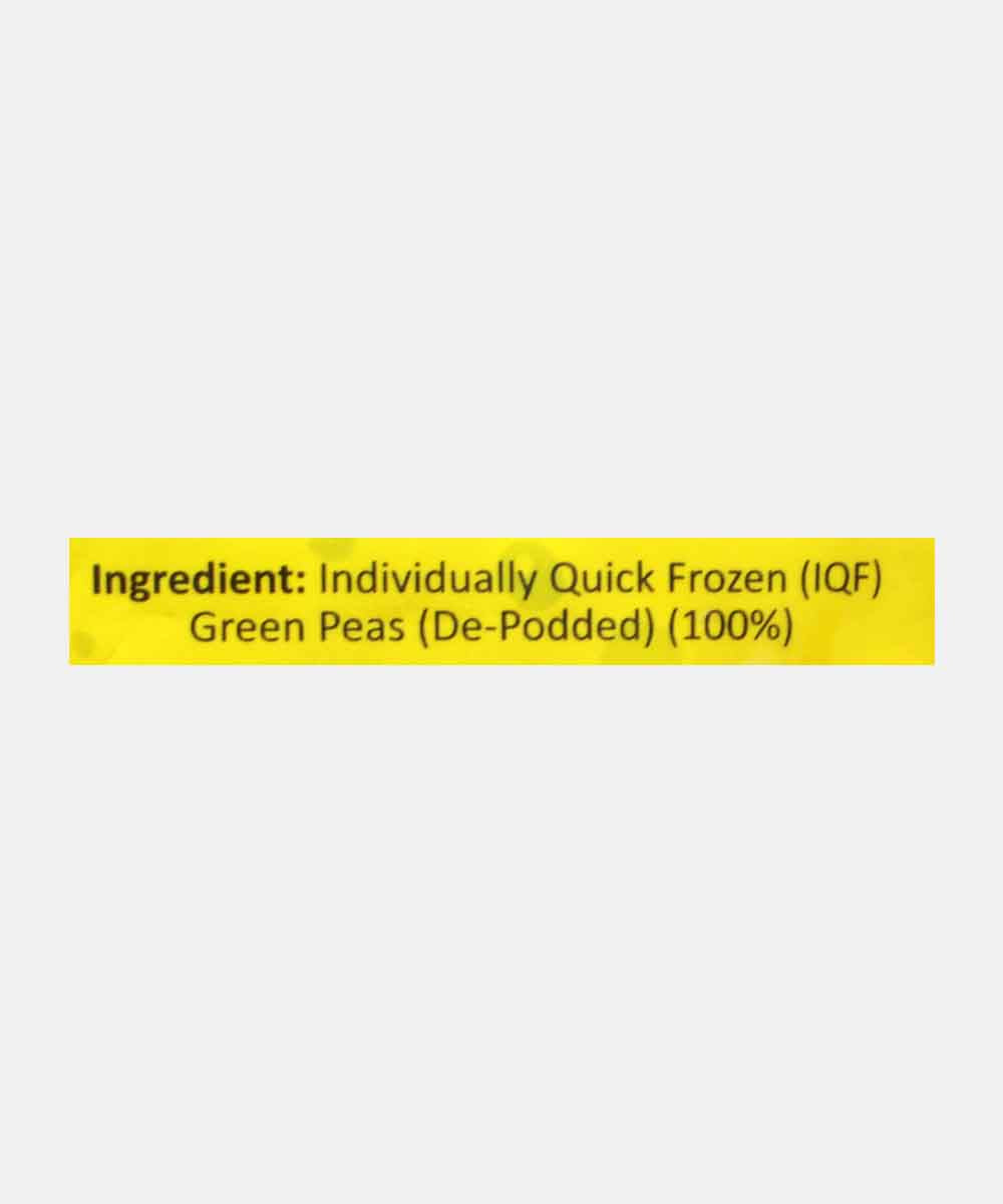 Vadilal Frozen Green Peas 500 Gm