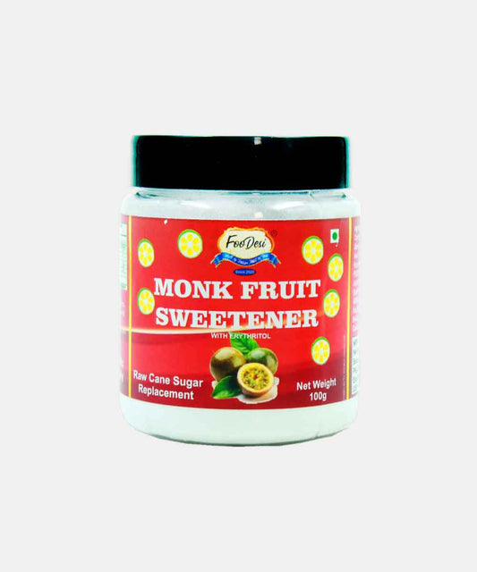 Food Desi Monk Fruit Sweetener With Erythritol