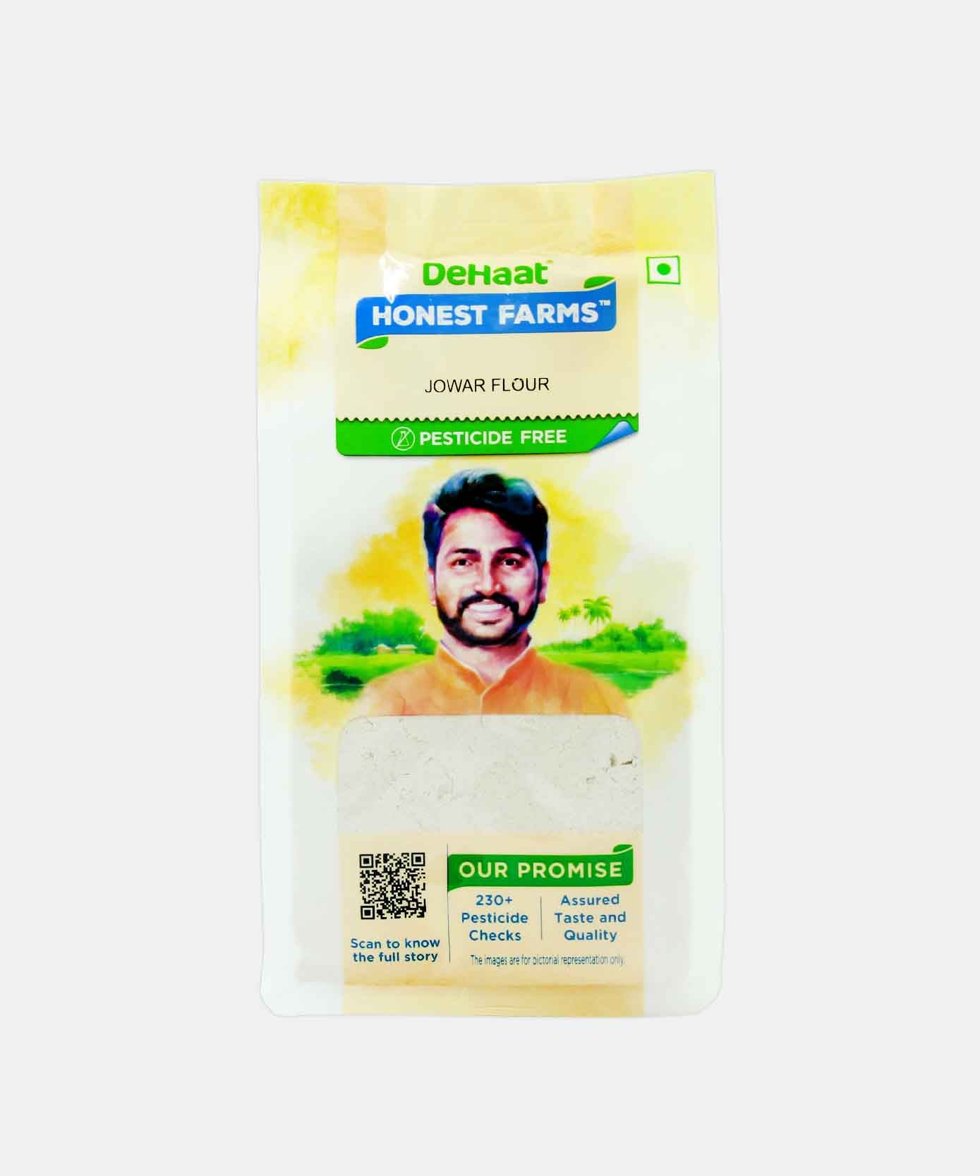 Dehaat Honest Farms Jowar Flour I Pesticide Free I 500 Gm
