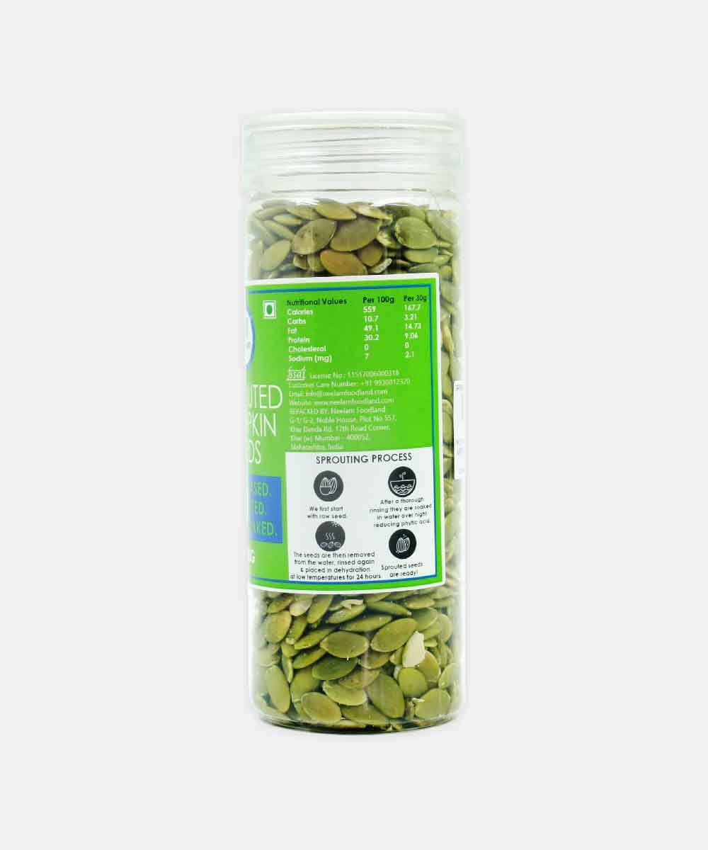 Sprouted Pumpkin Seeds 200 Gm