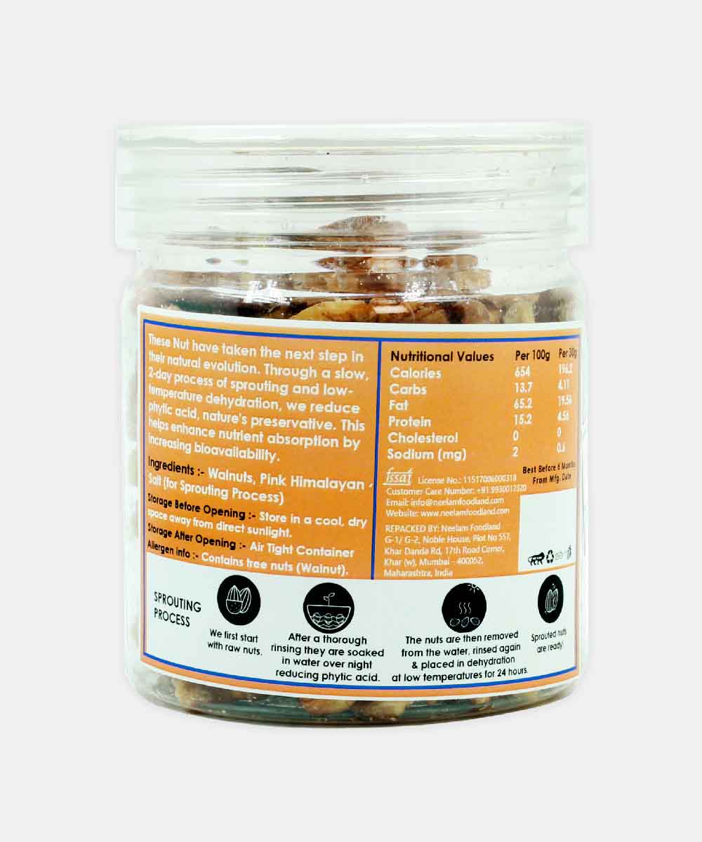 Sprouted Walnut 150 Gm