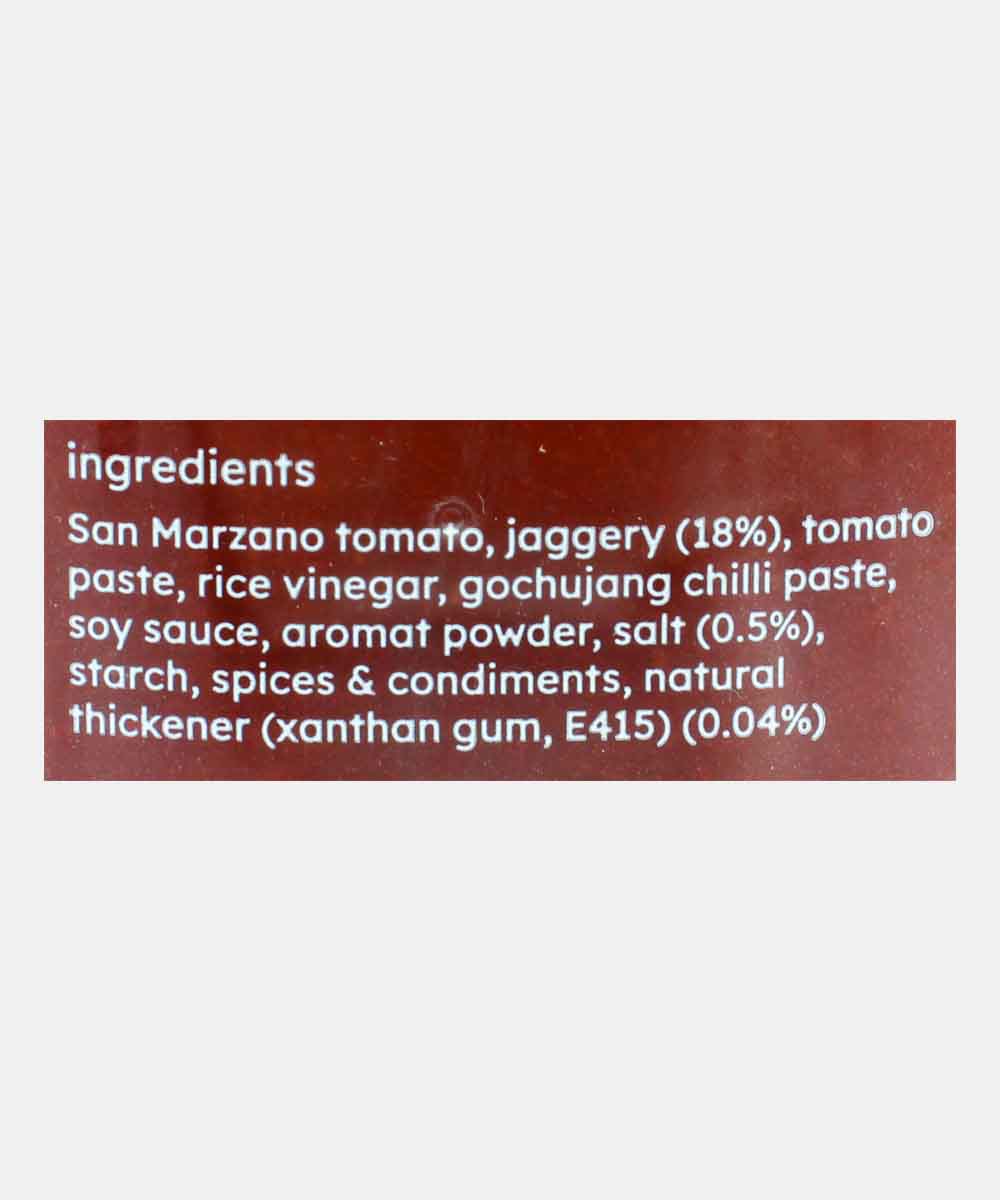 Small Batch Gochujang San Marzano Tomato Ketchup 350 Gm