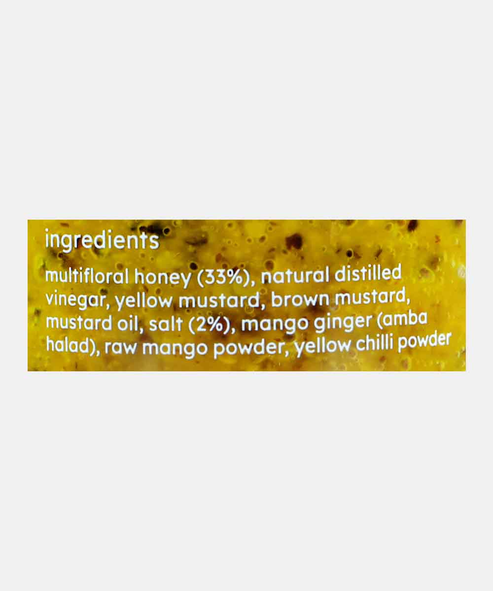Small Batch Stoneground Yellow Chilli And Honey Mustard 200 Gm