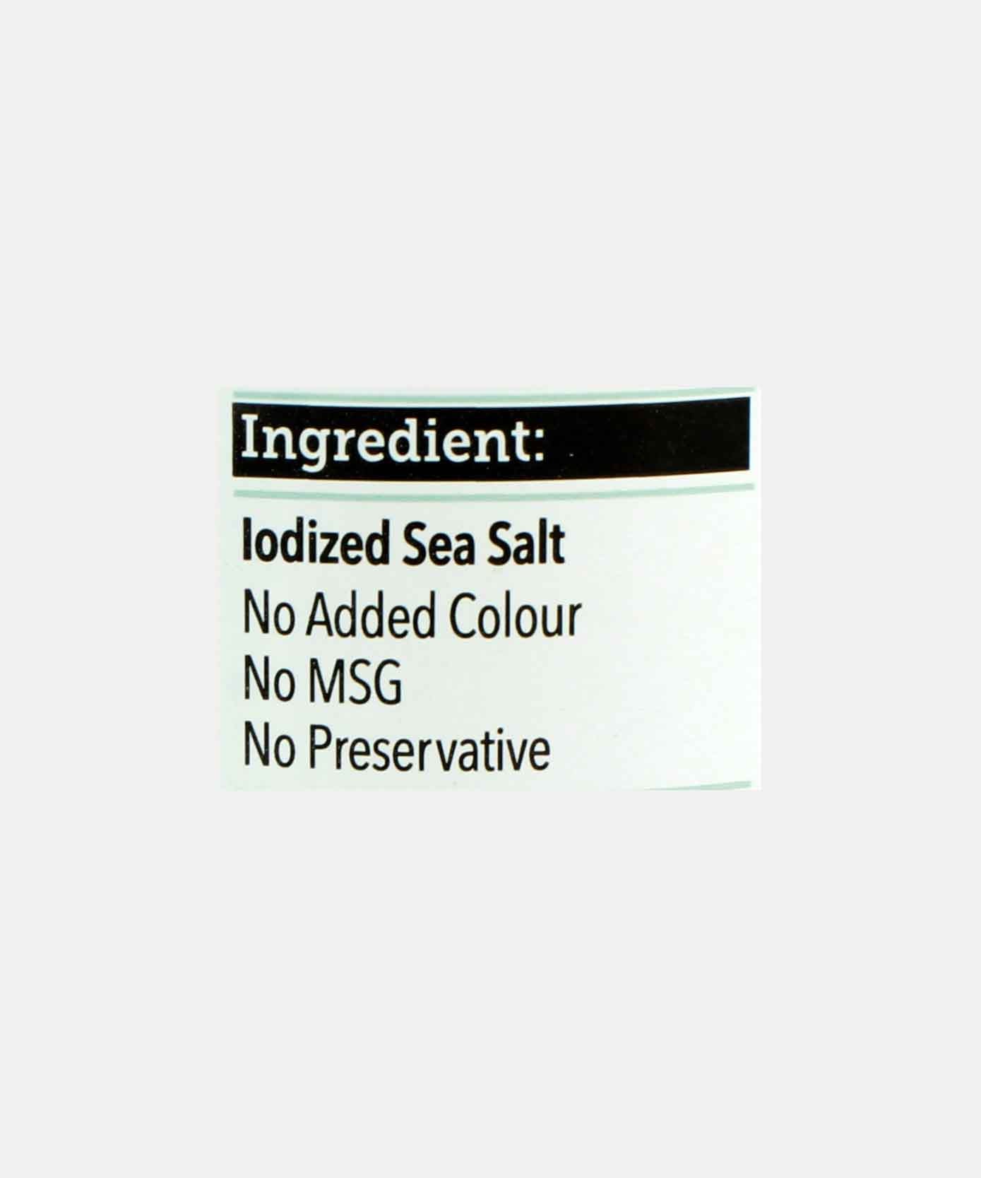 Only Sea Salt Grinder 100 Gm