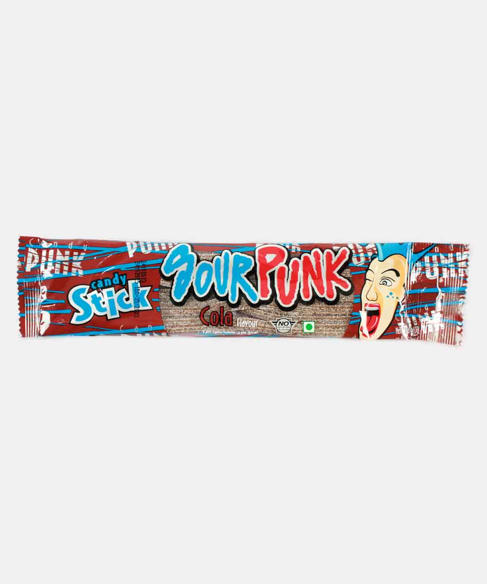 Sour Punk Cola Flavour Candy Stick 40 Gm
