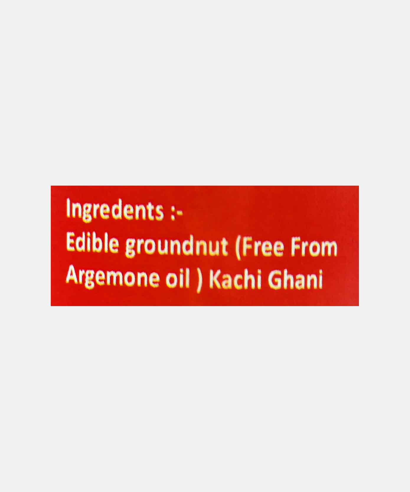 Cold Pressed Groundnut Oil 1 Ltr