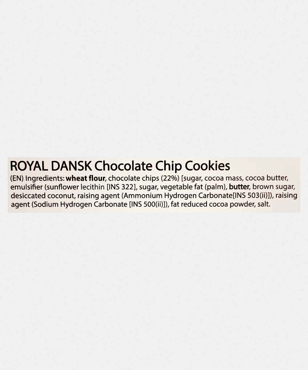 Royal Dansk Chocolate Chip Cookies 340 Gm