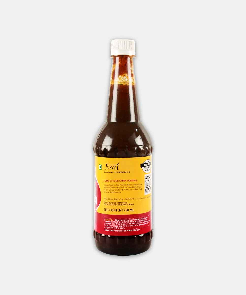 Home Made Kesar Thandai Syrup 750 Ml