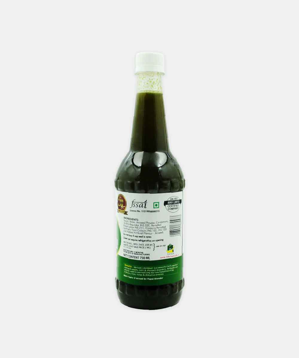 Home Made Real Variyali Syrup 750 Ml